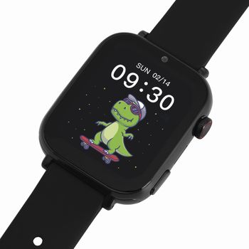 Smartwatch dziecięcy Garett Kids N!ce (Nice) Pro 4G czarny. Smartwatch Garett dziecięcy. Smartwatch Garett z GPS. Dziecięcy Garett z rozmowami. Zegarek smartwatch dla dzieci. Idealny prezent dla dziecka.  (3).jpg